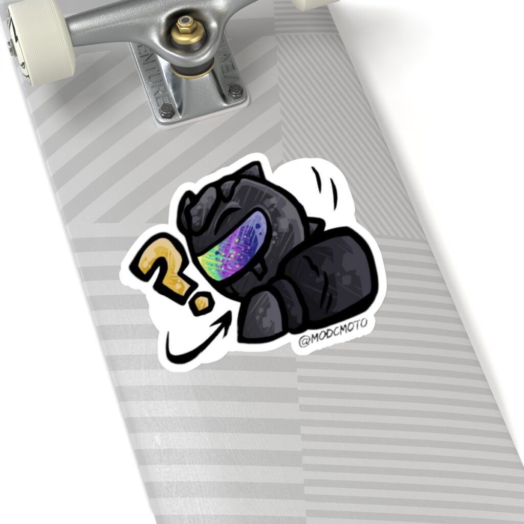 Mini-MOD Question Sticker | ModcMoto