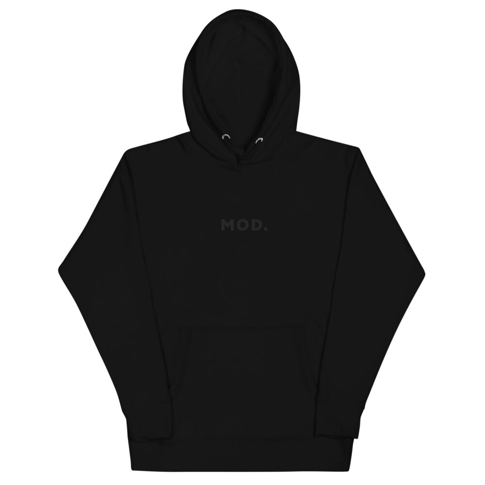 [Simple] MOD. Hoodie (Black Text) - Image 2