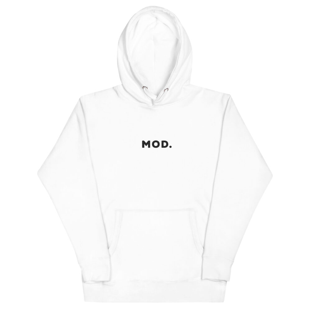 [Simple] MOD. Hoodie (Black Text)